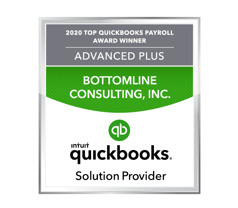 QuickBooks® Solution Provider Top Partner 2020 Award